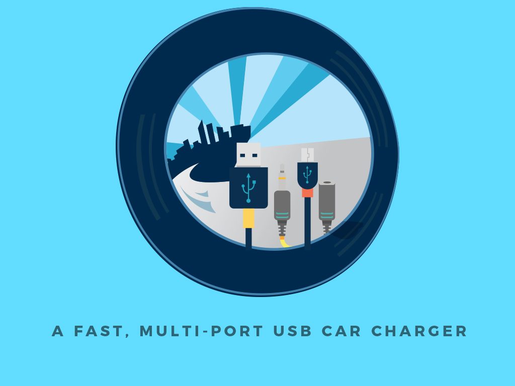 Top 5 Gadgets You’ll Need for a Weekend Road Trip : Multi-port USB Car Charger