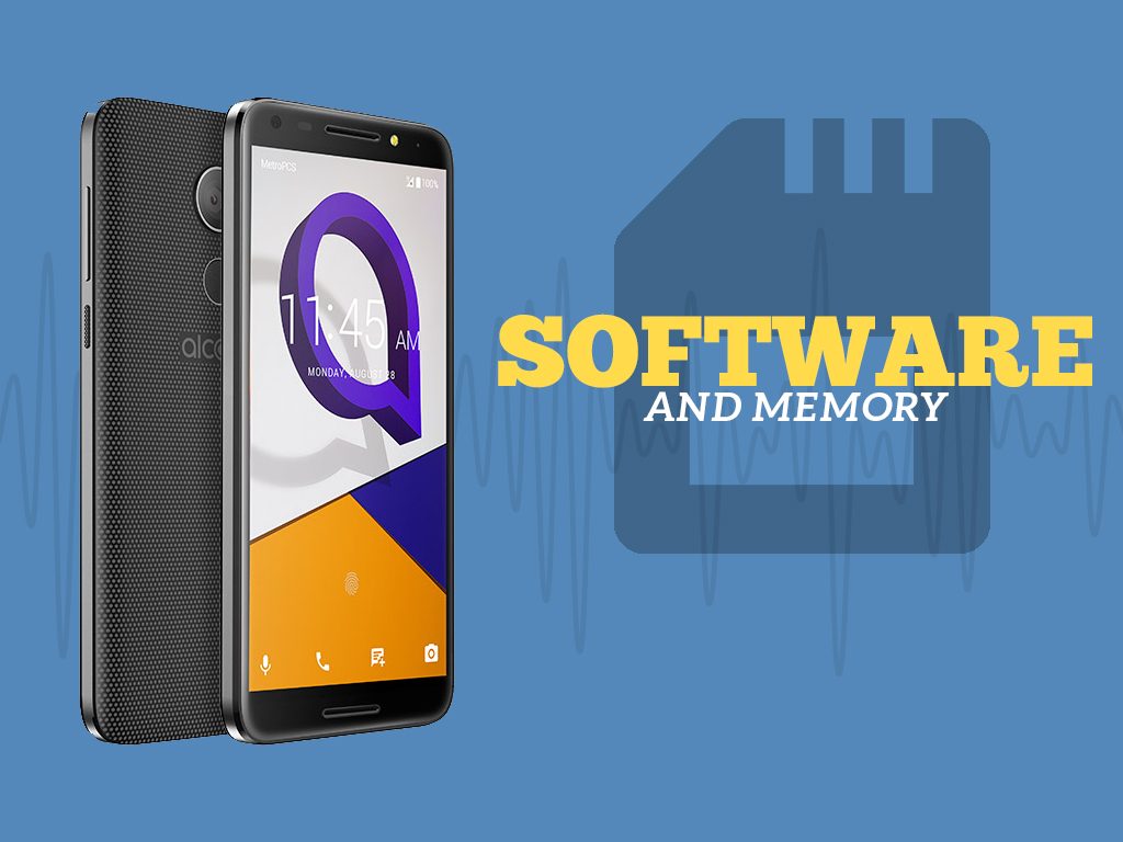 Great Phones We Unlock: Alcatel A30 FIERCE from MetroPCS : Software and Memory