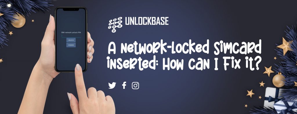 how to unlock network locked sim card inserted