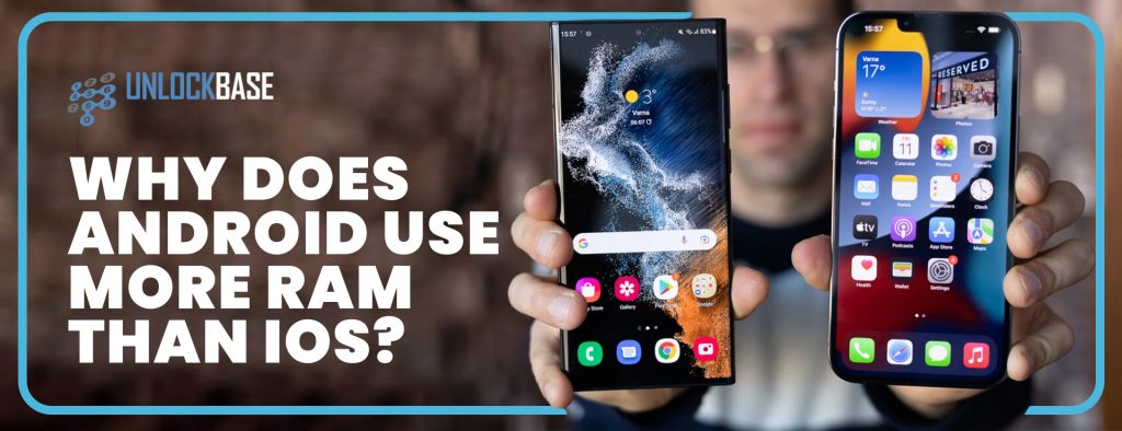does android use more ram than ios