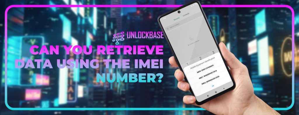 recover data using imei number
