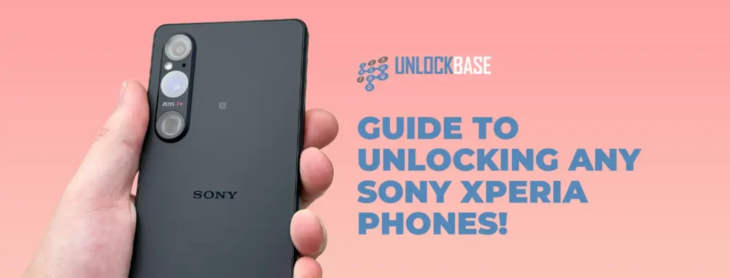 how to unlock sony phone