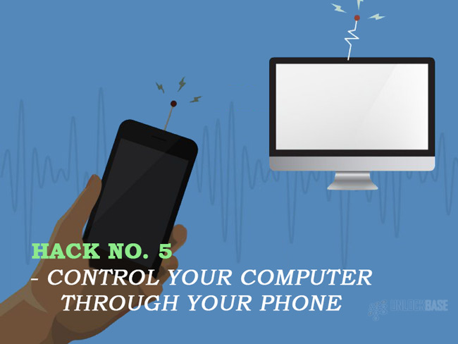 Control your computer through your phone