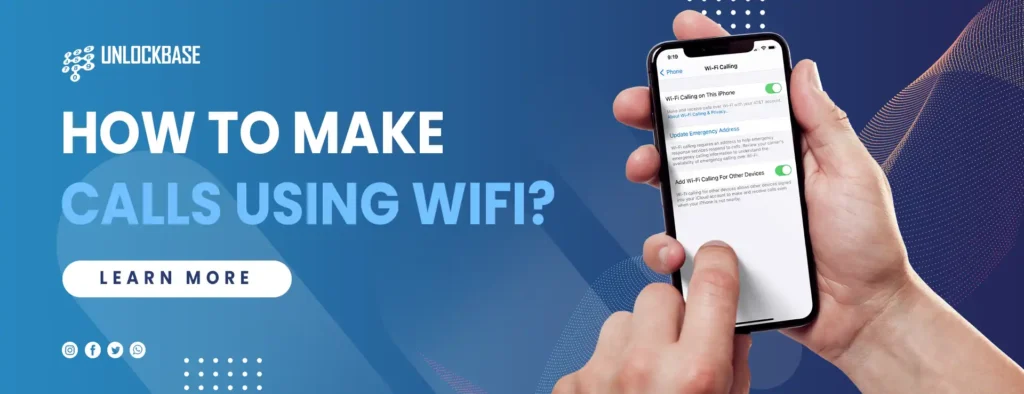 how to make calls using wifi