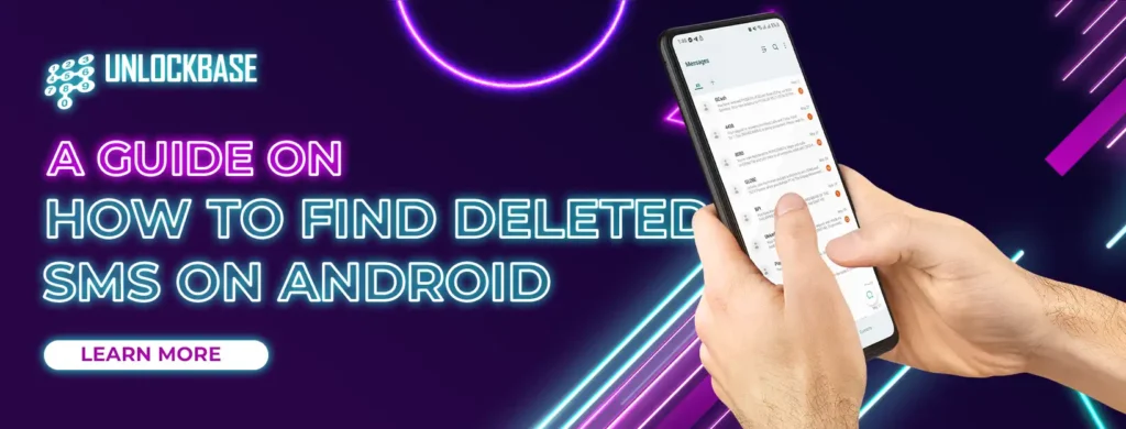 how to find deleted sms on android