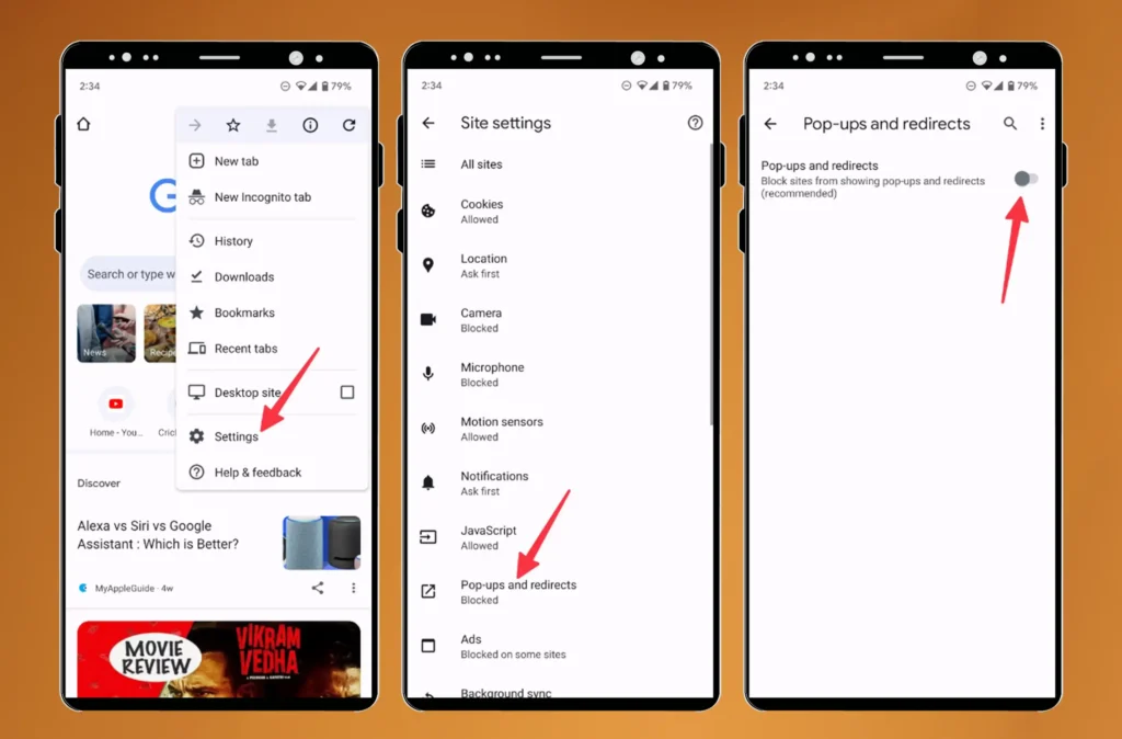 how to block ads on android