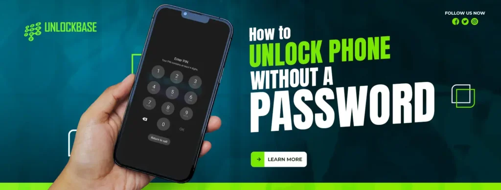 how to unlock phone without password