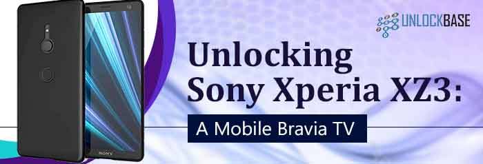 Unlocking Sony Xperia Xz3 A Mobile Bravia Tv Unlockbase
