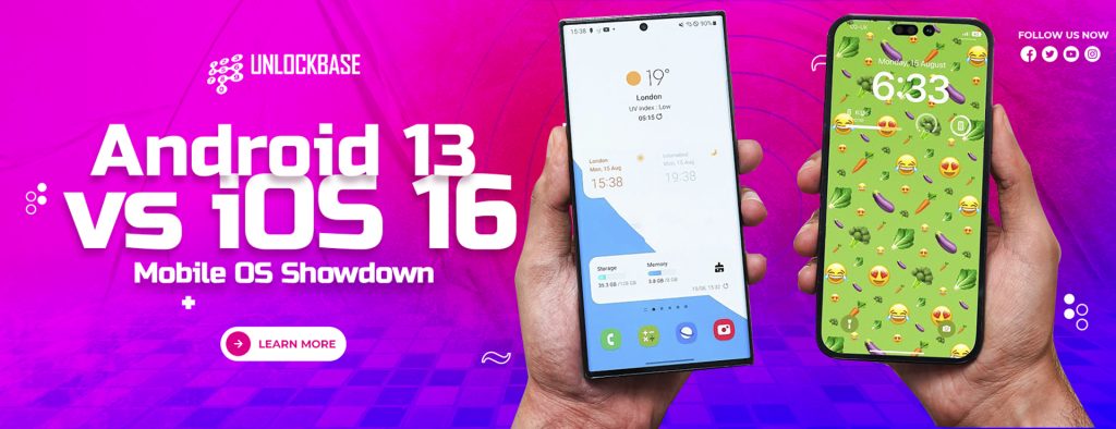 Android 13 vs IOS 16