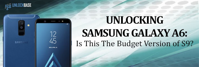 Unlock Samsung Galaxy A6 UnlockBase