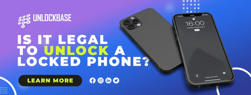 is it legal to unlock a phone