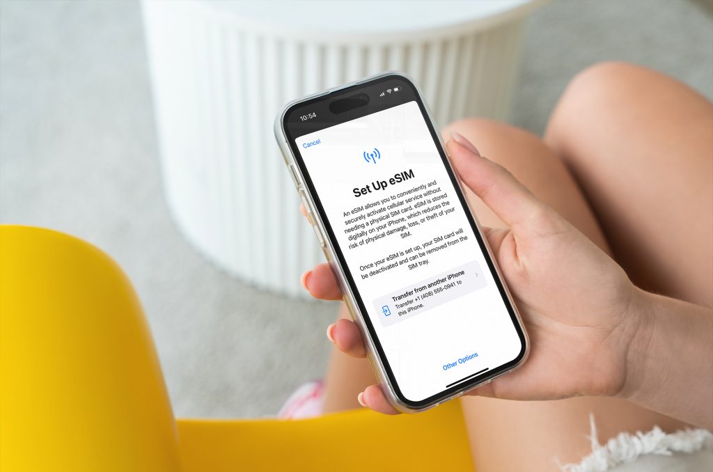 unlock esim iphone
