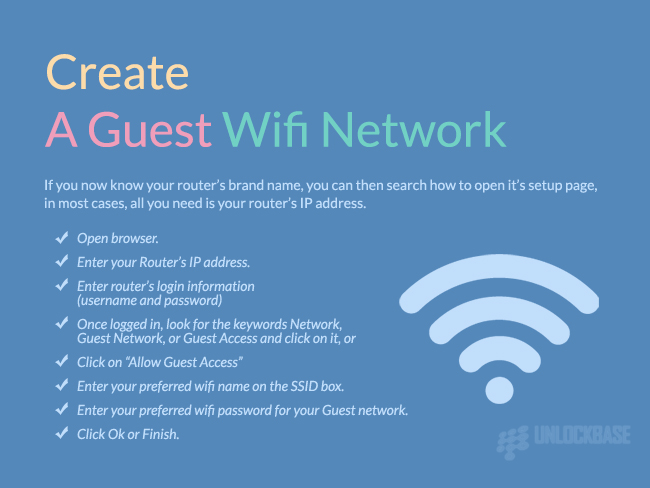 Create A Guest Wifi Network