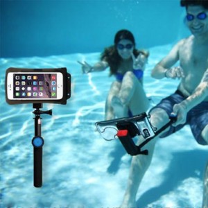 DiCAPac Action Floating Selfie Stick with Water Proof Bluetooth Remote