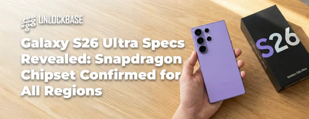 Galaxy S26 Ultra specs