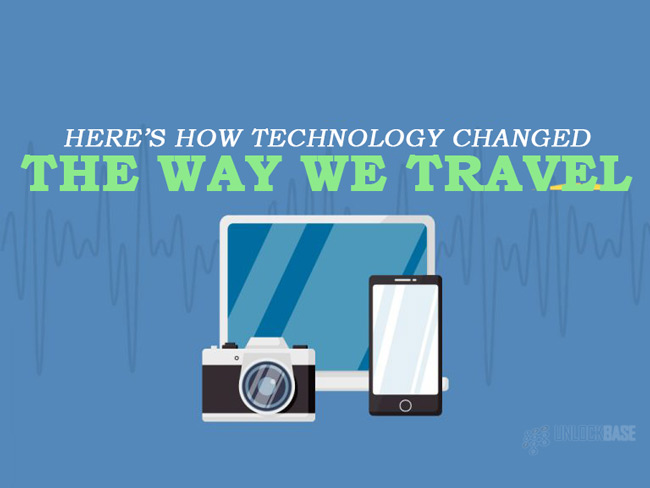 How did technology change the way people travel?