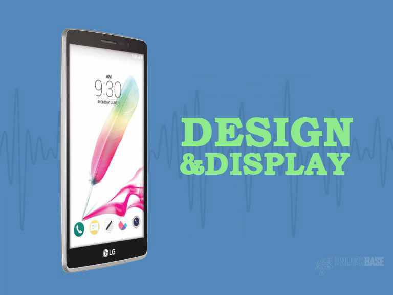 LG G Stylo: Design and Display