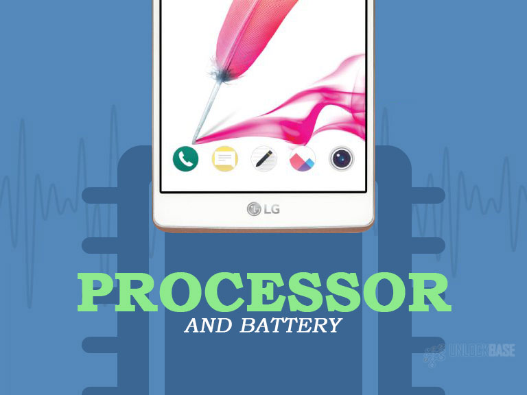 LG G Stylo: Processor and Battery