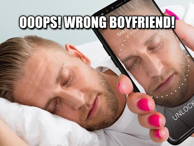 Ooops! Wrong boyfriend!