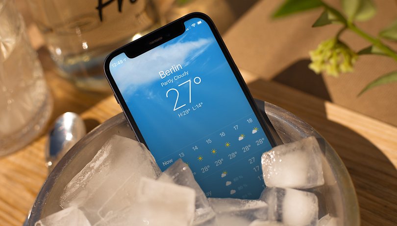 smartphone gets too hot