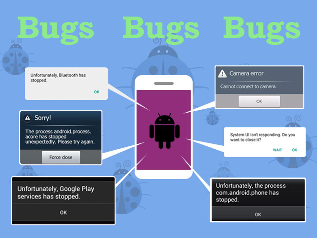 Bugs: Reason Not Install Custom OS Smartphone