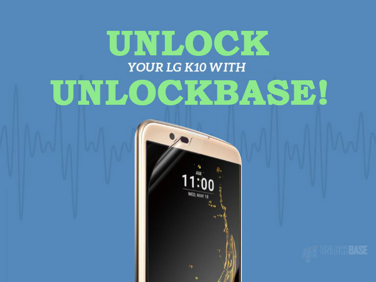 Unlock LG K10 with UnlockBase