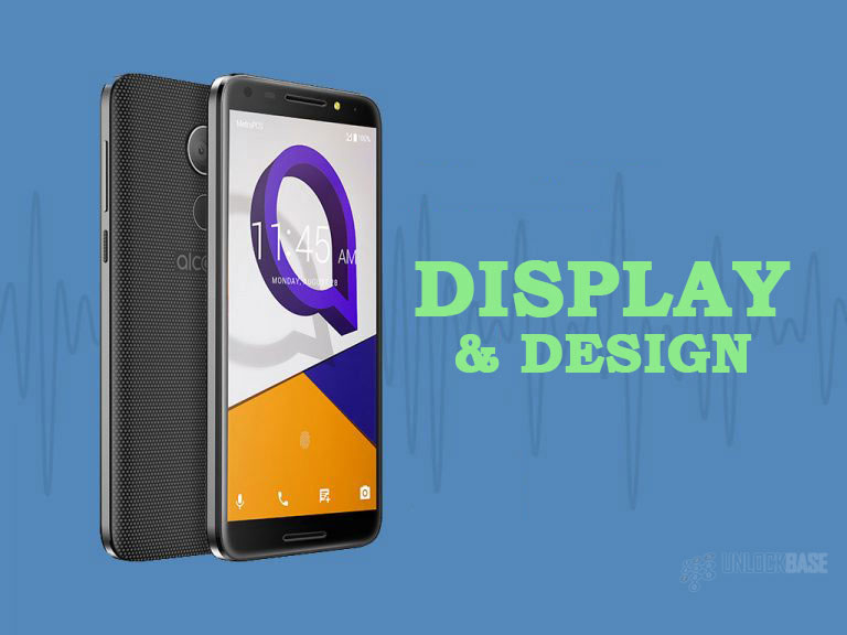 Unlocking Alcatel A30 FIERCE: Display and Design