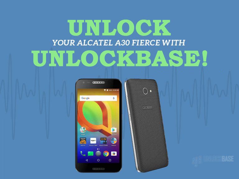 Unlocking Alcatel A30 FIERCE with UnlockBase