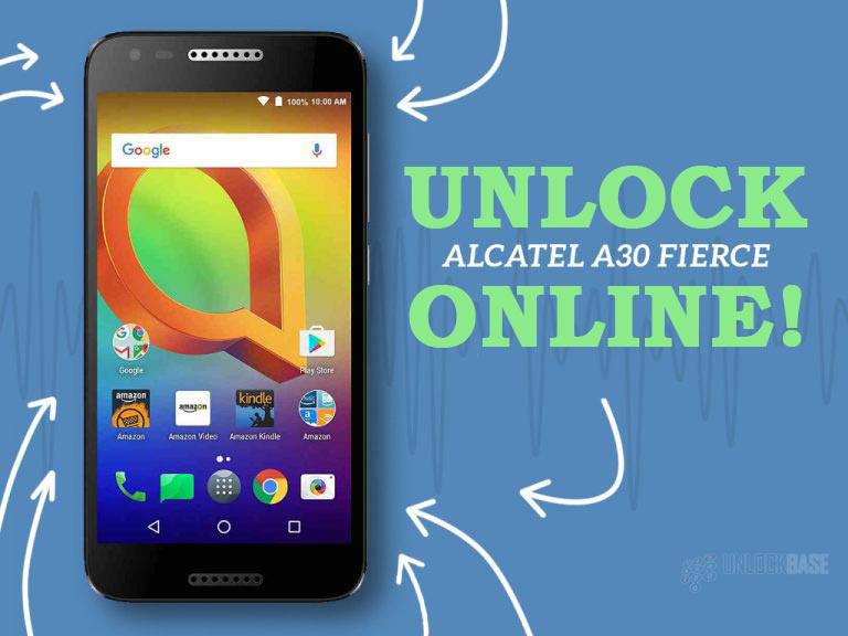 Unlocking Alcatel A30 FIERCE