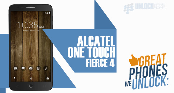 Unlocking Alcatel OneTouch Fierce 4