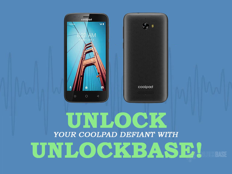 Unlocking Coolpad Defiant with UnlockBase