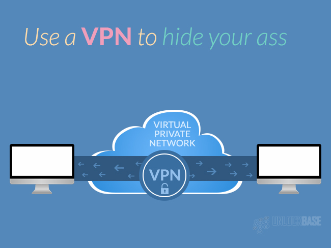 Use a VPN to hide your ass
