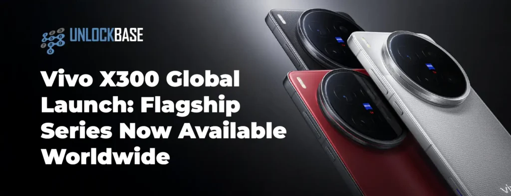 vivo X300 global launch