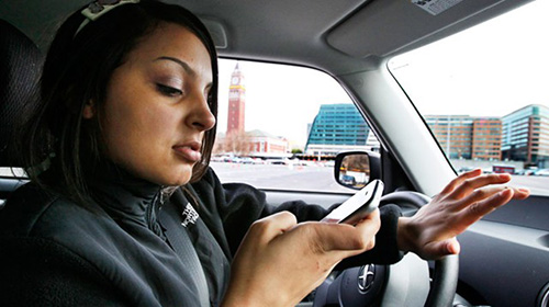 Cell Phone Addiction - Driving