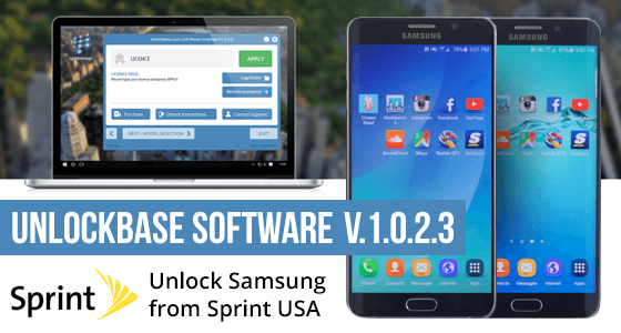 Unlock Software Update for Samsung from Sprint USA