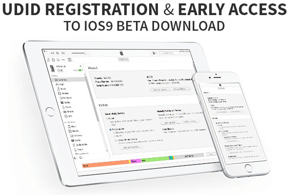 UDID Registration & Early Access to iOS9 Beta Download