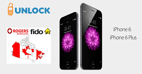 Unlock iPhone 6 and iPhone 6 Plus from Rogers & Fido Canada