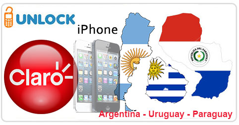 Unlock iPhone from Claro Argentina, Uruguay, Paraguay