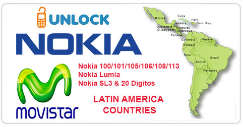 Unlock Nokia from Movistar Latin America