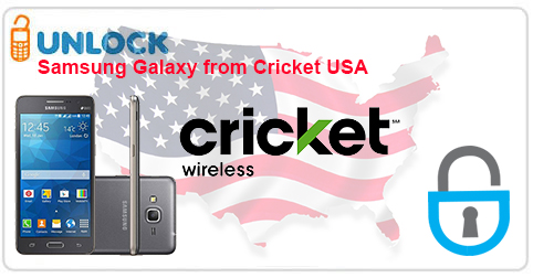 Unlock Samsung Galaxy phone from Cricket USA