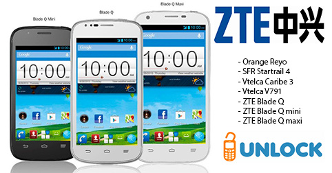 Unlock ZTE Blade Q